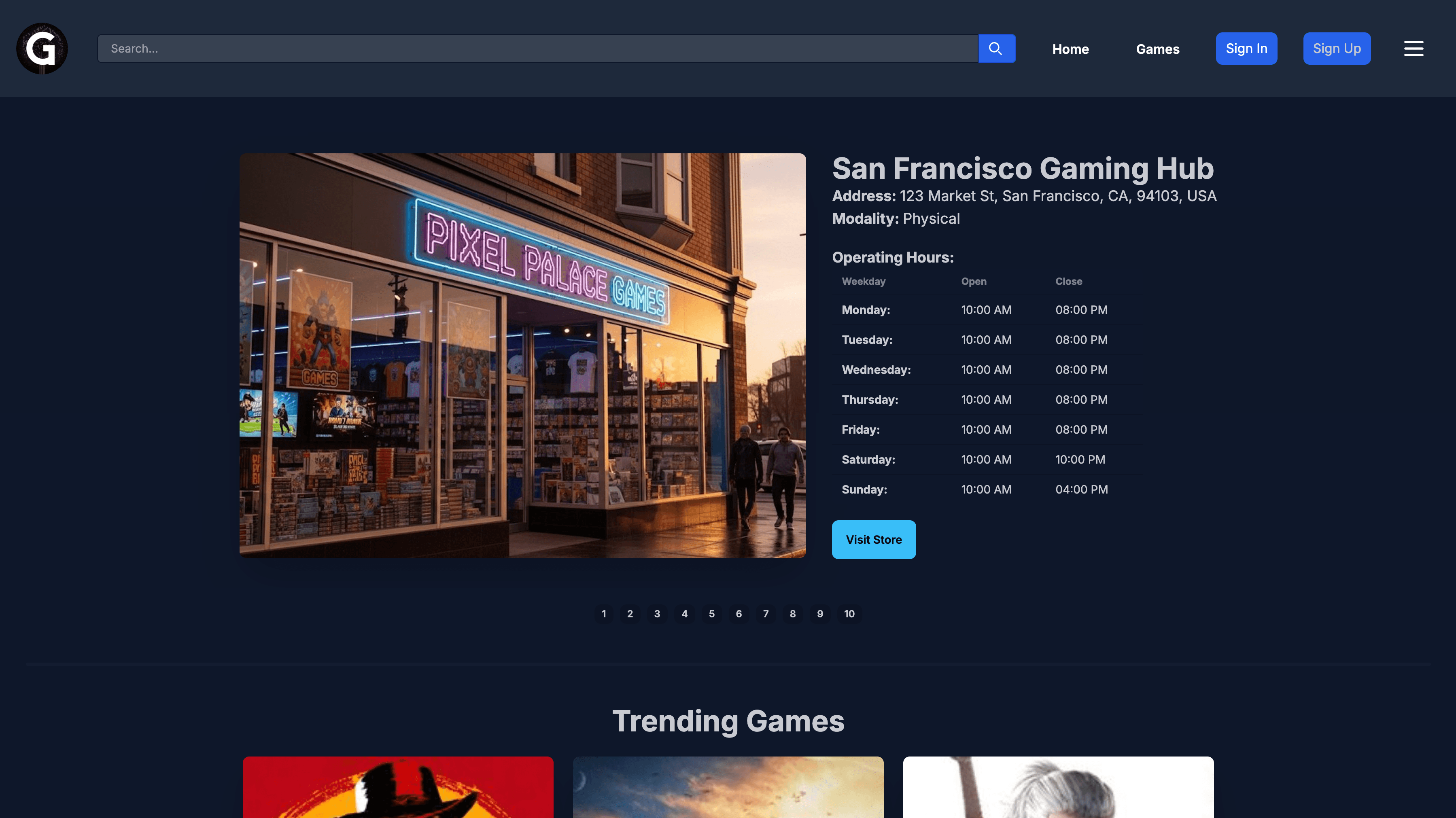 Home Page - Local Stores